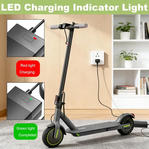 Miniatura 4 de Cargador de 42 V para batería de iones de litio Roinside de 36 V compatible con Roinside UP2, UP6, UP6-1, UP8, U2, P1 Power Apapter Cord