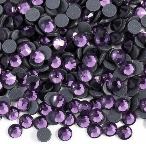 Miniatura 19 de 6000 diamantes de imitación termoadhesivos a granel, diamantes de imitación azules para ropa de manualidades, cristales termoadhesivos para Zafiro