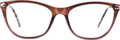 Miniatura 5 de Gafas de lectura con bloqueo de luz azul, gafas de lectura de ojo de gato, gafas de lectura ultraligeras para mujeres BHX8012 Marrón