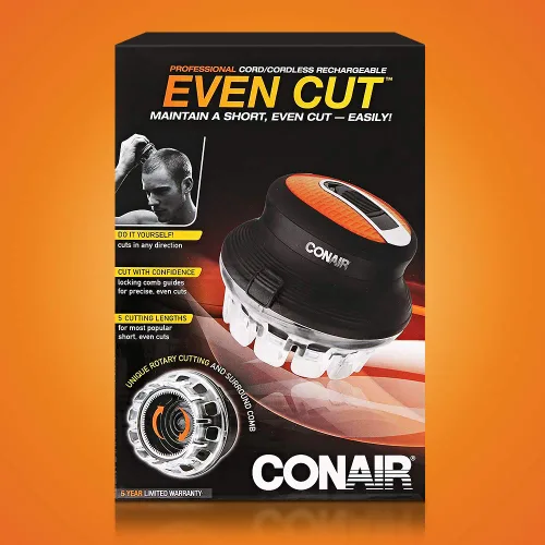 Miniatura 11 de Conair Kit de corte de pelo giratorio de corte uniforme con cable/inalámbrico