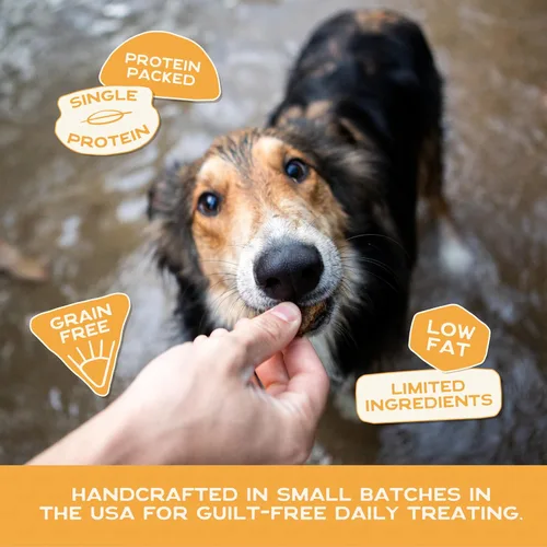 Miniatura 5 de Smart Cookie Golosinas Naturales para Perros - Conejo y Calabaza - Golosinas de Entrenamiento para Perros y Cachorros con Alergias, Estómagos