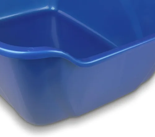 Miniatura 5 de Pureness - Bandeja gigante de lados altos para arena de gato, los colores pueden variar.