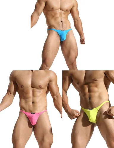 Miniatura 2 de Azcode Tangas con espalda en T para hombre, sexy, de tiro bajo, tangas