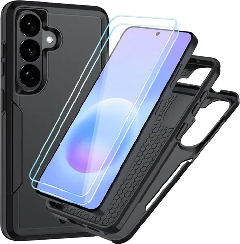 Miniatura 33 de Funda para Samsung Galaxy A15 5G con protector de pantalla HD [protección contra caídas de grado militar] Protección de cuerpo completo resistente a