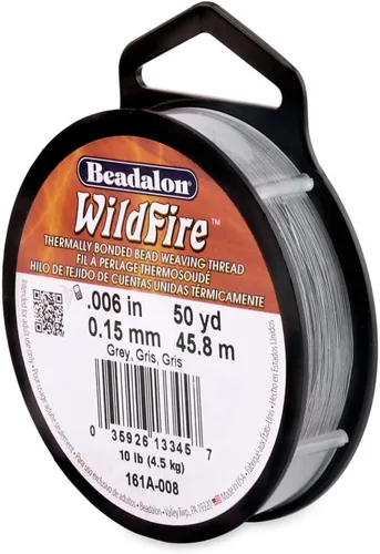 Miniatura 18 de Beadalon Wildfire Ultra - Beading Thread, Beading Supplies for Crafters, Jewelry Makers, Beaders. Braided Fishing Line