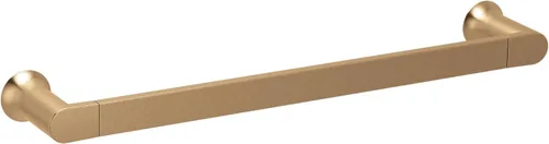Miniatura 15 de Moen Genta LX Cromo Moderno Soporte de Toalla de 24 Pulgadas para Montar en Pared, Soporte de Toalla Individual para Baño, BH3824CH Cromado