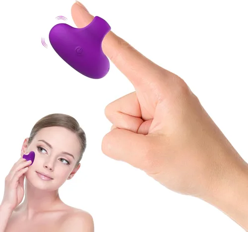 Miniatura 8 de Mini-Ring - Bola de masaje facial personal y ocular recargable por USB, portátil, masajeador de bolsillo de viaje, aprieta los músculos faciales