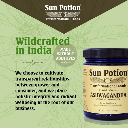 Miniatura 5 de Extracto de raíz de bufera orgánica Sun Potion, frasco de 3.92 onzas