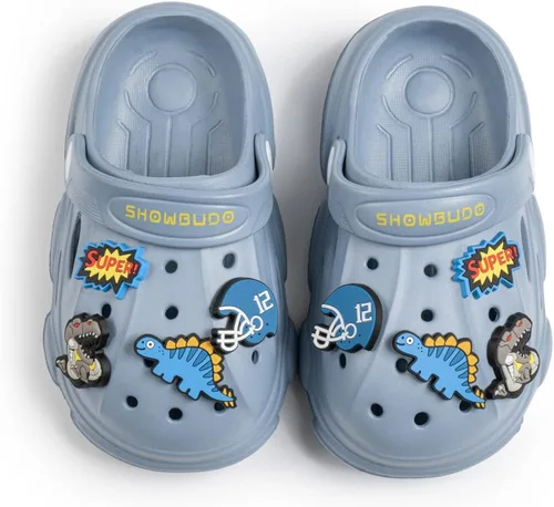 Zoolar Bonitos zuecos de jardín para niños y niñas, zapatos de verano ligeros para exteriores, sandalias para niños y niñas, zapatos de playa y