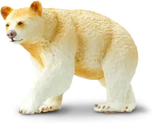 Miniatura 5 de Safari Ltd. Kermode - Figura detallada de oso espiritual de 4.5 pulgadas, juguete educativo para niños, niñas y niños a partir de 3 años