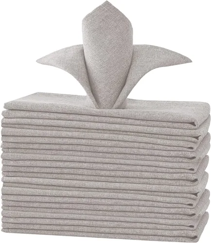 Miniatura 34 de H.VERSAILTEX Mantel de Lino Texturizado 60 x 84 pulgadas Impermeable Mantel Decorativo Antiderrames con Aspecto de Lino para Mesa de Fiesta Tela