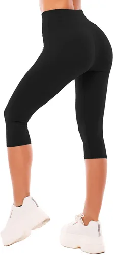 SINOPHANT - Leggings de tiro alto para mujer, pantalones de yoga suaves, cortos y largos para entrenamiento atlético