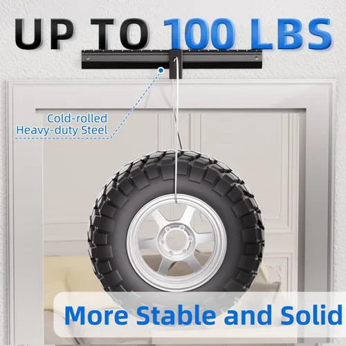 Miniatura 5 de Auoace Soporte de TV para paneles de yeso sin taladro, soporte de pared para TV de 22 a 55 pulgadas, soporte de TV de perfil bajo de 0.63 pulgadas