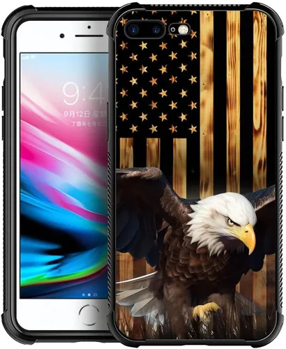 Miniatura 68 de Funda compatible con iPhone 12 Mini, fundas para mujeres y niñas, a prueba de golpes, antiarañazos, Betsy Ross de 13 estrellas, bandera Betsy Ross
