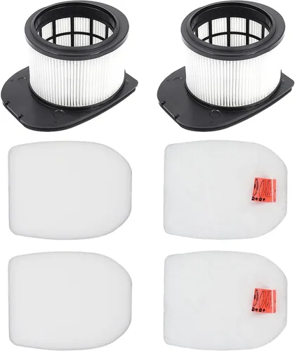 Paquete de 6 filtros de repuesto para aspiradora inalámbrica Shark IZ862H Stratos, compatible con aspiradora vertical Shark IZ862H, incluye 2