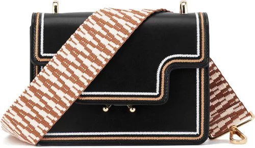 Miniatura 293 de ZOOEASS - Correa de repuesto para cartera, para colgar en el hombro o para cruzar, ancha y ajustable, de lona