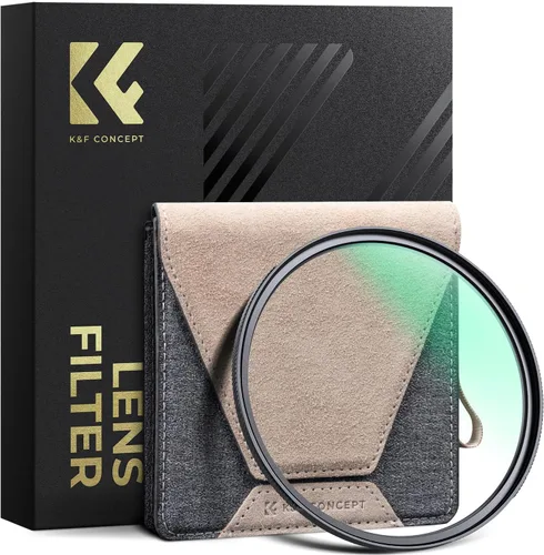 K&F Concept Filtro de protección de lente UV MC de 1.693 in súper delgado con 36 recubrimientos multicapa, filtro de lente de cámara UV de alta