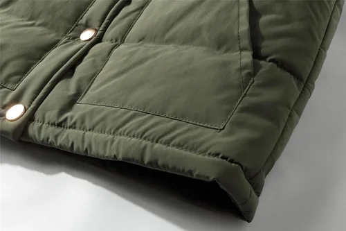 Miniatura 6 de Mud Kingdom Chaleco para niños y niñas, chaqueta cálida con cuello alto para invierno