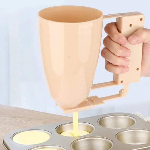 Miniatura 2 de Tnfeeon Herramienta dispensadora, dispensador de masa para el hogar, magdalena, panqueque, plástico para el hogar
