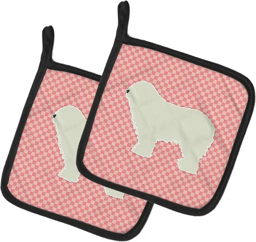 Miniatura 328 de Caroline's Treasures BB3567PTHD - Juego de soportes para ollas de cocina resistentes al calor, almohadillas calientes para cocinar, hornear, Copo
