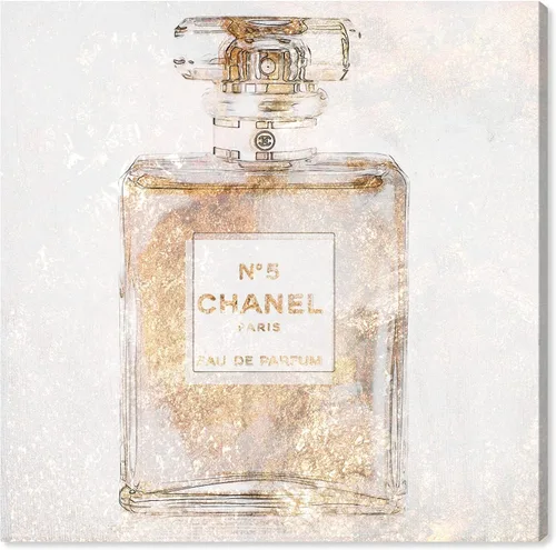 Miniatura 13 de Oliver Gal 'Parfum Glimmer' The Fashion Wall Art Decor Collection Modern Premium - Lienzo impreso 2-Rosa pastel