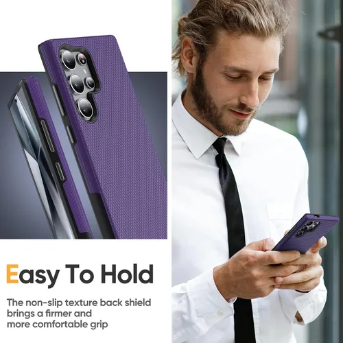 Miniatura 4 de Diaclara Funda diseñada para Samsung Galaxy S24 de 6.2 pulgadas, protector de pantalla de vidrio templado + protector de cámara a prueba de golpes