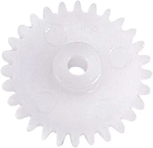 Miniatura 7 de Bettomshin - 30 engranajes helicoidales de 0.236 x 0.079 x 0.354 in, 0.24 x 0.08 x 0.35 pulgadas (ODxIDxT) 102A 0.5 módulos engranajes de plástico