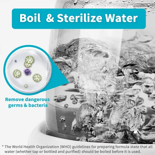 Miniatura 5 de Hervidor de agua para bebé: hervir con un botón, enfriar y mantener el calor a la temperatura perfecta 24/7 - dispensa agua al instante - Reemplace
