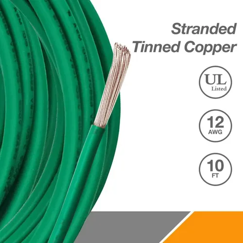 Miniatura 3 de Cables de salto de valla eléctrica de granja de 10 pies – Alambre de cobre estañado con clip de cocodrilo para Energizer a cerca de alambre