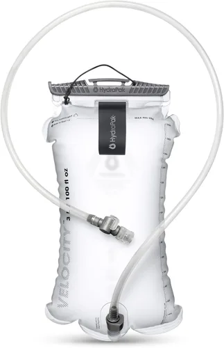 Miniatura 11 de HydraPak Velocity Depósito de hidratación (1.5L, 2L, 3L), cámara de agua ultraligera, válvula de mordida autosellante, a prueba de fugas, Malibú