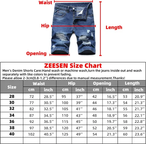 Miniatura 5 de Jeans cortos de verano con 5 bolsillos y corte regular para hombre