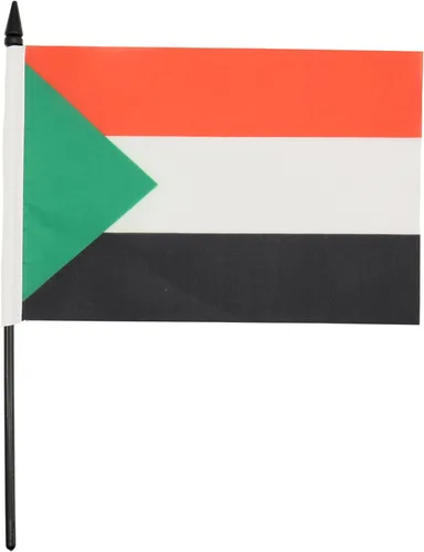 Miniatura 44 de AZ FLAG Sierra Leone Bandera de mesa 5'' x 8'' - Bandera de escritorio de Sierra Leona 21 x 14 cm - Bastón y base de plástico negro