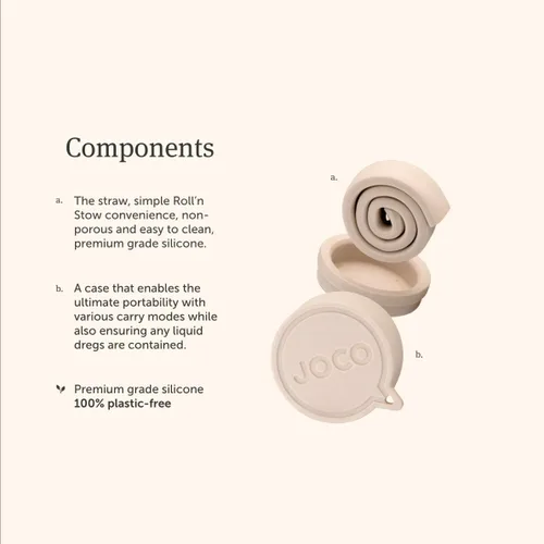 Miniatura 5 de JOCO Rollo de paja (terracota, 7")