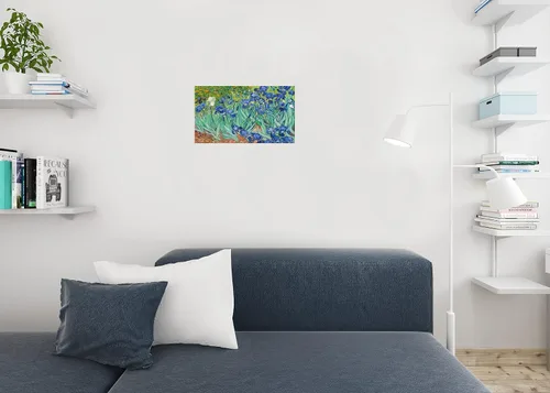 Miniatura 4 de Vincent Van Gogh - Póster de flores de lirios 1890, pintura de paisaje postimpresionista holandés, naturaleza, arte de pared genial, póster impreso