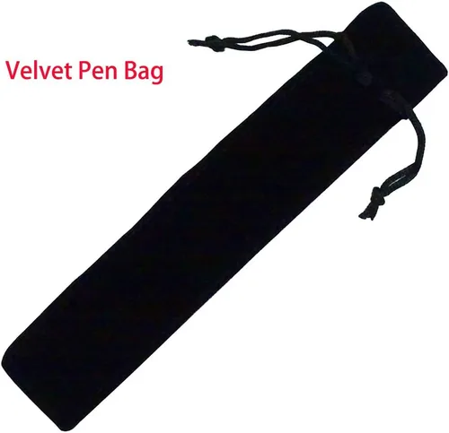 Miniatura 6 de Pluma estilográfica de metal Hongdian Black Forest, hermosa textura de árbol, plumín mediano, pluma de escritura para oficina