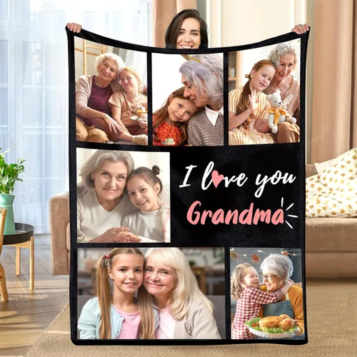 Miniatura 90 de Manta personalizada con foto/texto, manta con imagen personalizada, regalos de amor, regalos personalizados para parejas para novio, novia, esposa
