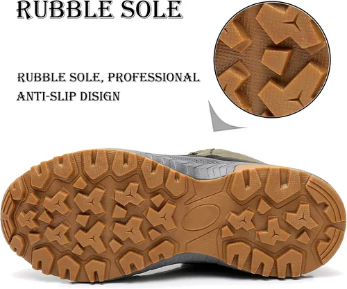 Miniatura 4 de UPSOLO Mens Waterproof Winter Boots