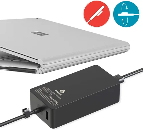Miniatura 5 de Cargador adaptador de corriente de 102 W, 15 V 6.33 A, compatible con Surface Book 2 1, Surface Laptop 3 2 1, Surface Pro X Pro 7 Pro 6 Pro 5 Pro 4