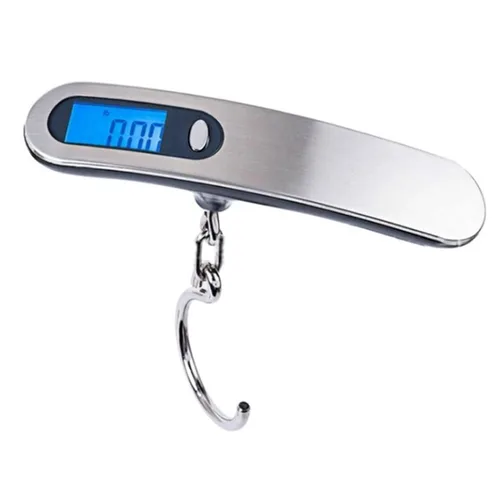 Miniatura 6 de TXY - Báscula de equipaje de 110.2 lbs110 libras, pantalla LCD portátil, báscula electrónica, equilibrio de peso, maleta, bolsa de viaje