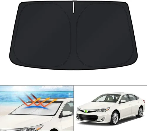 Miniatura 98 de KUST - Parasol plegable para parabrisas para Ford Ranger, accesorios 2019-2025 2026, parasol personalizado para ventana, protector solar plegable