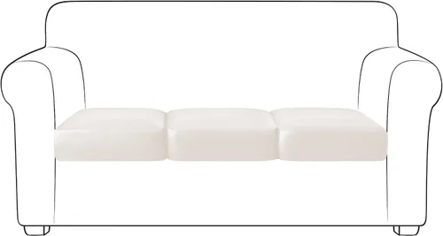 Miniatura 41 de Yates Home Funda de cojín de piel sintética para sofá, impermeable, elástica, para asiento de caravana, sofá biplaza, protector de muebles, funda