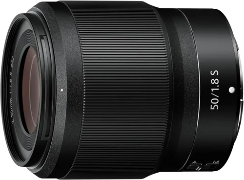 Nikon NIKKOR Z 50mm f/1.8 S | Lente prime de apertura grande premium de 50mm (nifty fifty) para cámaras sin espejo de la serie Z | Modelo Nikon EE.