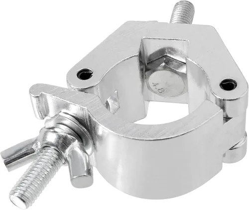 Miniatura 5 de MANCHAP 10 abrazaderas de armadura de 1.18-1.38 pulgadas, ganchos de aleación de aluminio para DJ, luz par, foco, proyector, apto