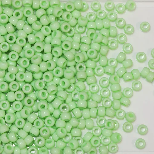 Miniatura 5 de 500 cuentas de plástico para hacer pulseras, manualidades, llaveros y decoraciones de adornos (amarillo)