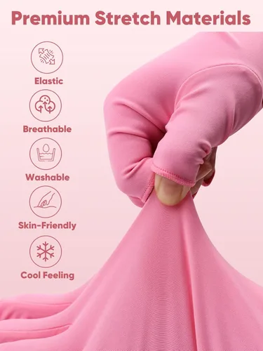 Miniatura 3 de SUBAY Guantes UV para uñas de gel, guantes sin dedos con protección UPF 50+ para manicuras, arte de uñas, guante protector profesional que protege