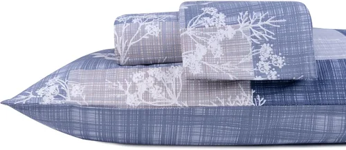 Miniatura 5 de Juego de ropa de cama 100% algodón Callis, juego de 3 fundas de edredón ligeras con cremallera y dos fundas de almohada (barco, individual)