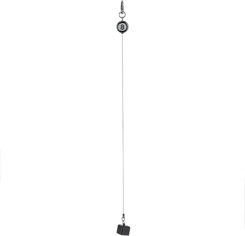 Miniatura 3 de Fydun Billar Billar Billar Taco Tiza Titular con Clip para Cinturón Retráctil Mesa de Billar Accesorios Ocio Deportes Sala