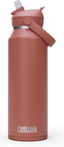 Miniatura 43 de CamelBak - Thrive - Botella de agua con tapa y pajilla, 20 onzas - Aislante de acero inoxidable, color negro