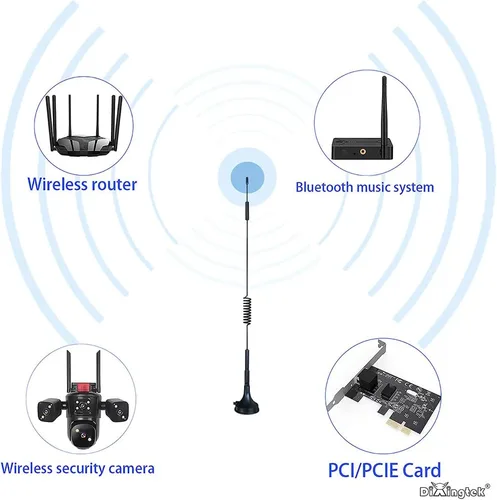 Miniatura 6 de Antena magnética 4G LTE 3G SMA, compatible con enrutador 4G LTE, cámara de juego, tarjeta de red, cámara IP, cámara de seguridad de video, teléfono