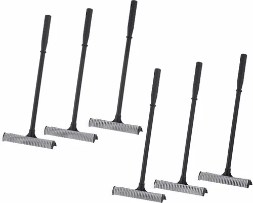 Miniatura 7 de Matthew - Escobilla multiusos para ventanas con paño de microfibra de alta calidad, esponja de limpieza para parabrisas de automóvil y escobilla